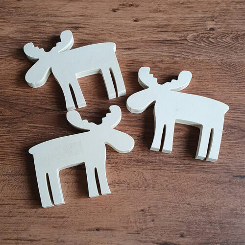 Eland | blanco houten figuur